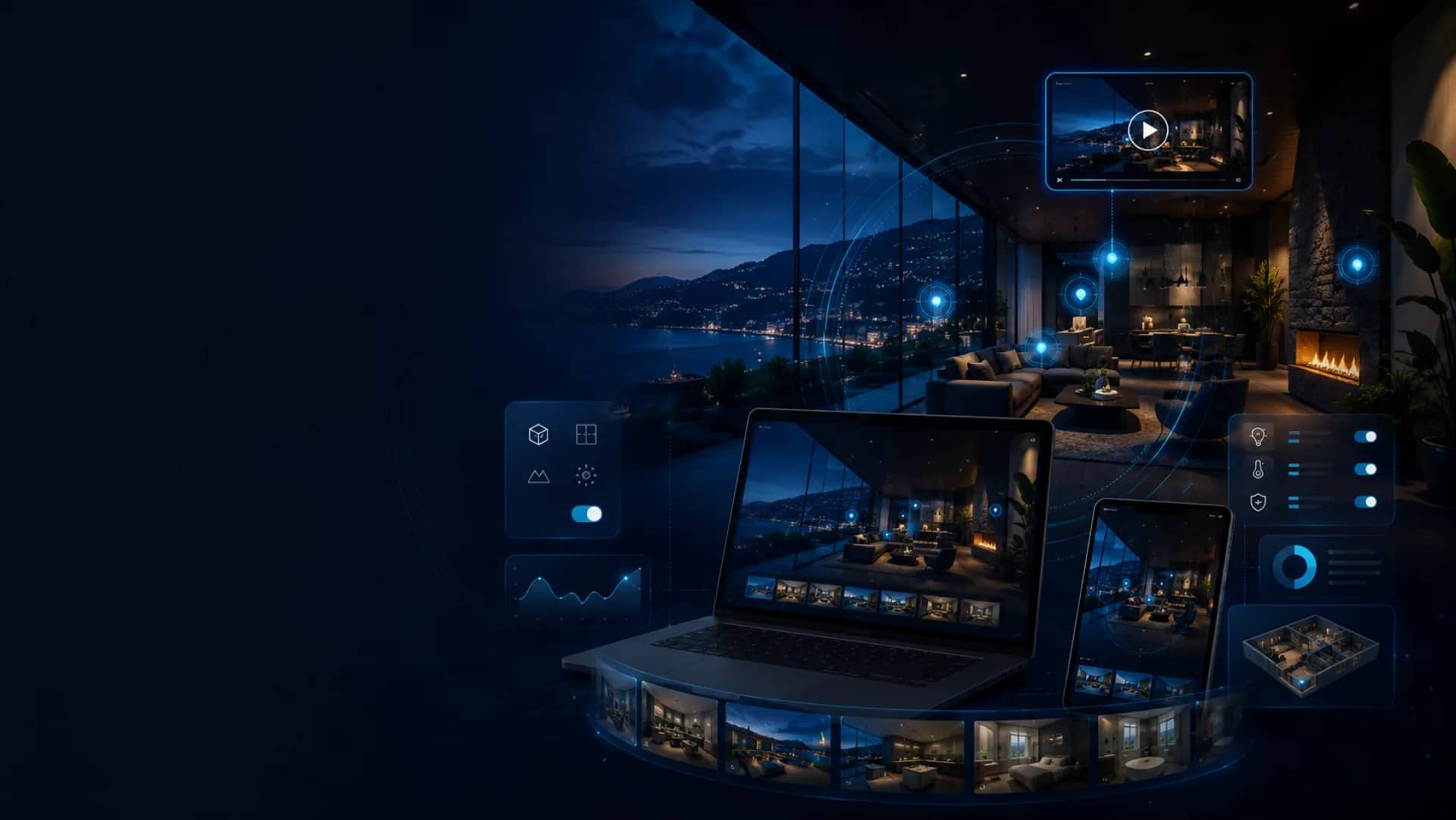 Professional space captured in a 360° virtual tour by HD Media