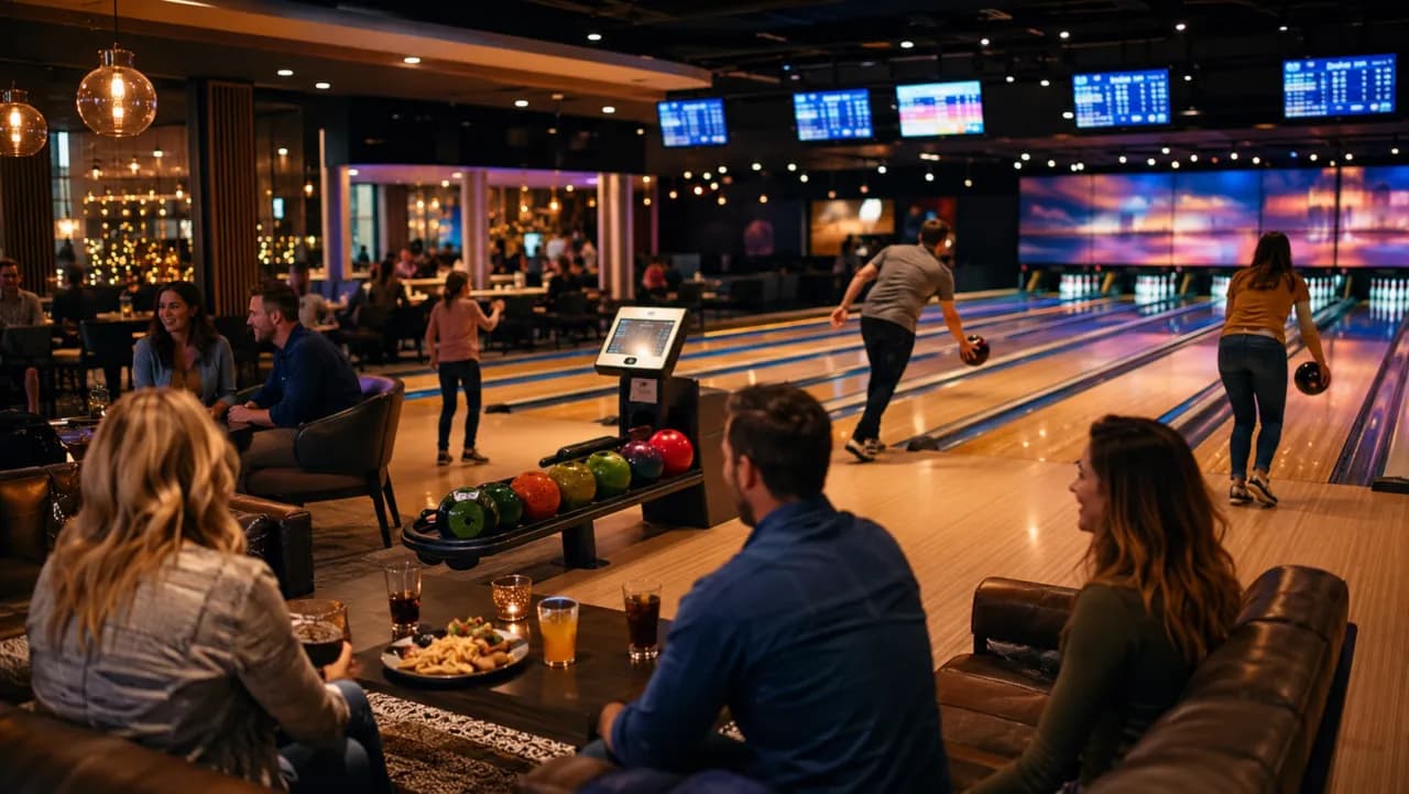 Pistes de bowling animées en famille