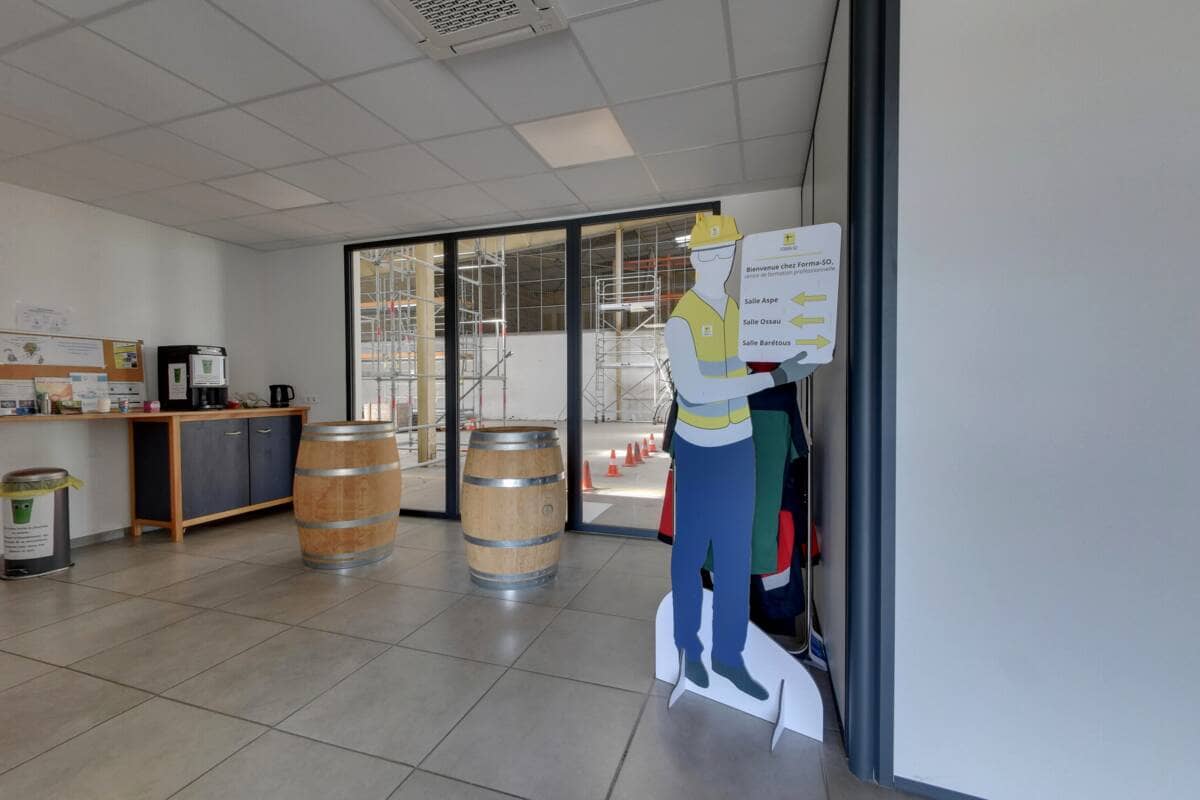 Professional space captured in a 360° virtual tour by HD Media