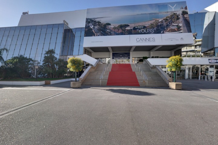 Le palais du festival Cannes